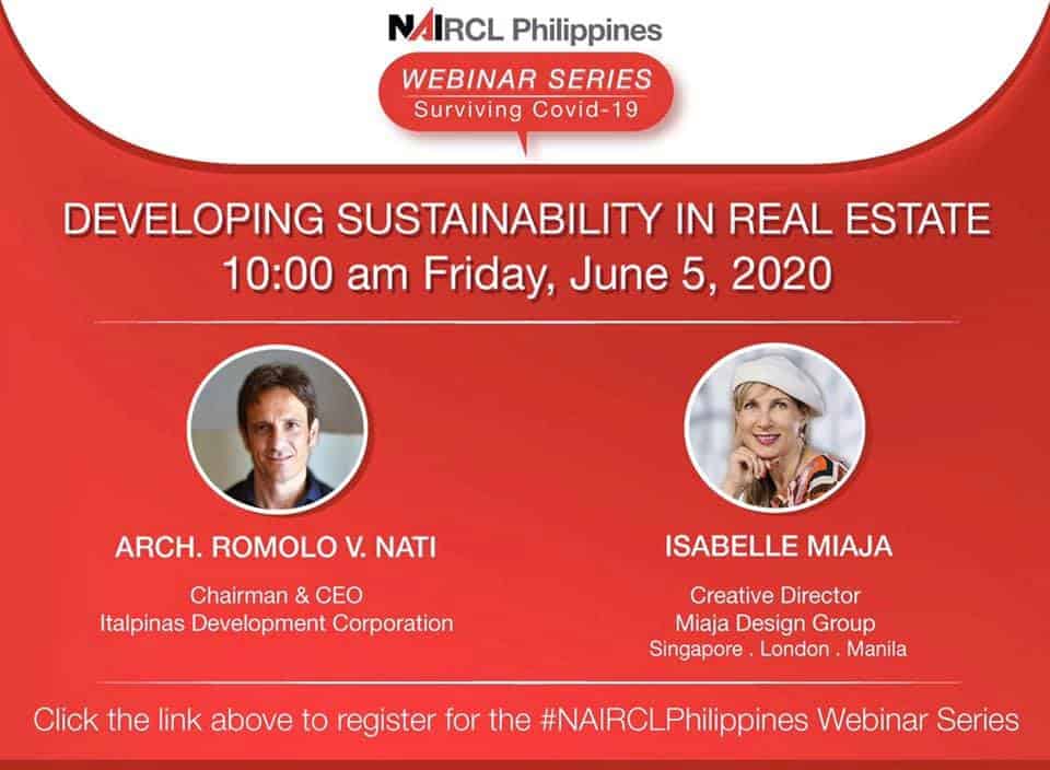 Developing Sustainability in Real Estate: IDC CEO Speaks at NAI RCL PH