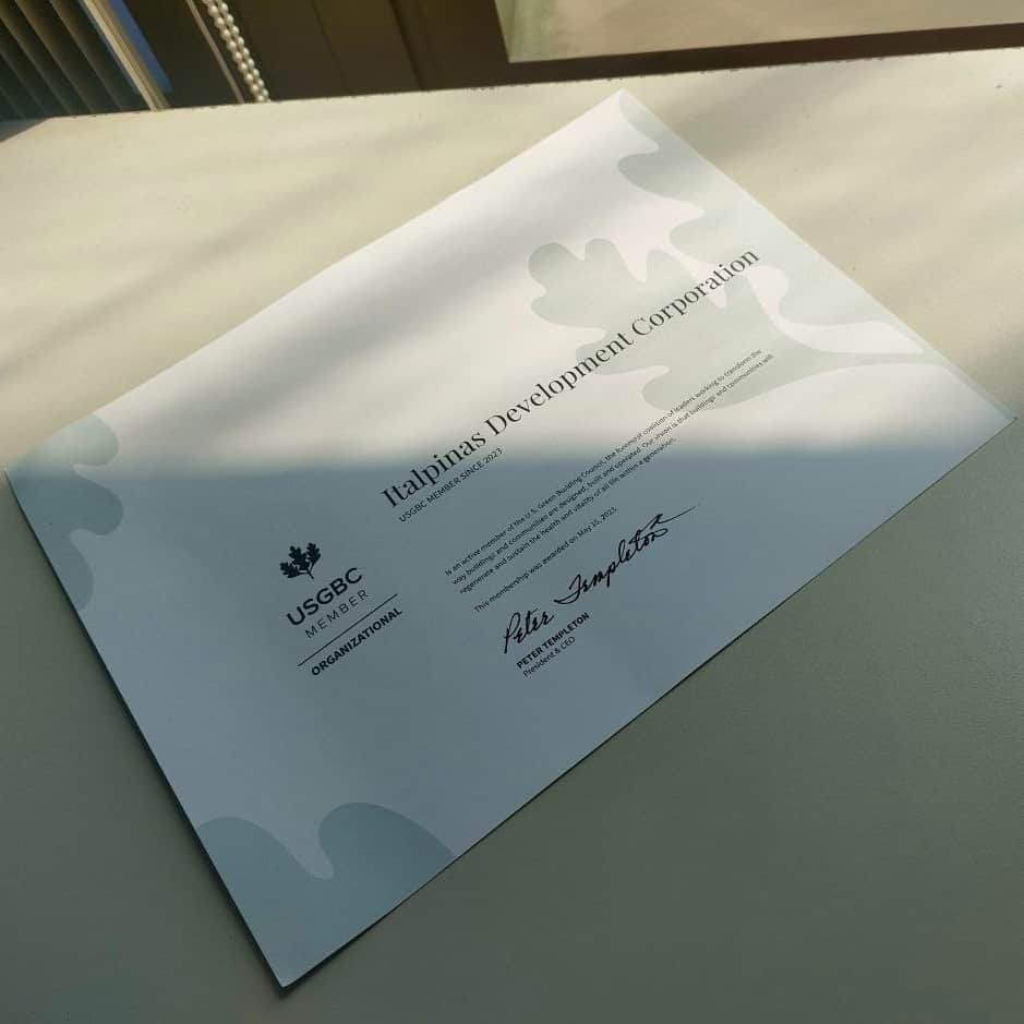 Architects of Sustainability: Italpinas’ Journey in Embracing ESG Principles