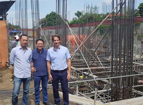 IDC’s TOP MANAGEMENT VISITS MIRAMONTI GREEN RESIDENCES’ CONSTRUCTION SITE