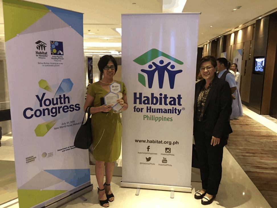 IDC RECIEVES HABITAT AWARD