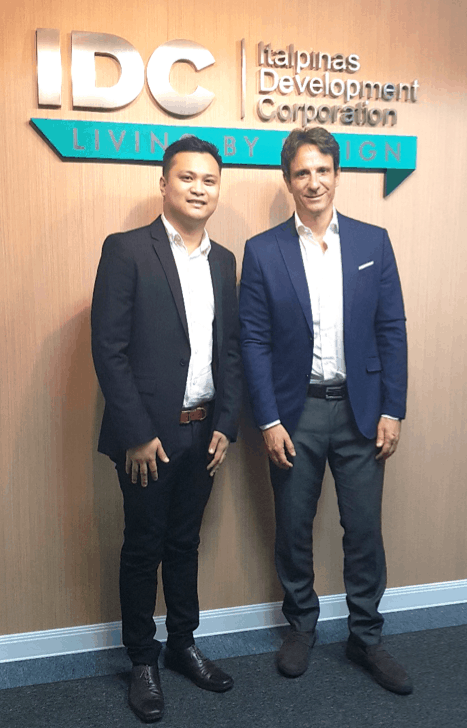 ARCH. ROMOLO NATI RECEIVES FROM KELMER PHILIPPINES INC. REPRESENTATIVE
